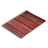 Carnet Plaque Brown en bois (Côté gauche)