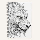 Carnet Plaque d'art de couleur, Couverture de Carnet, Pla (Recto)