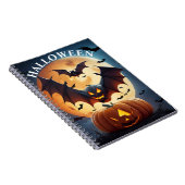 Carnet Plaque de note d'Halloween en spirale (Côté Droit)