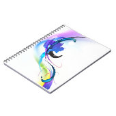 Carnet Plaques de peinture de couleur de matin Abstraites (Côté gauche)