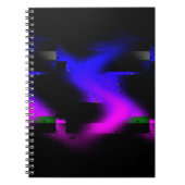 Carnet Plasma noir brillant (Devant)