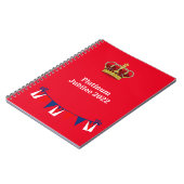 Carnet Platinum Jubilee 2022 Celebration (Côté gauche)