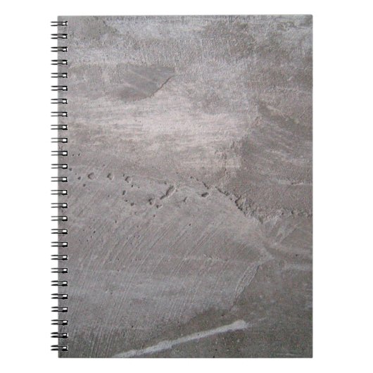 Carnet Plâtre gris béton (Devant)