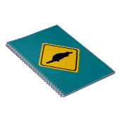 Carnet platypus road sign (Côté Droit)