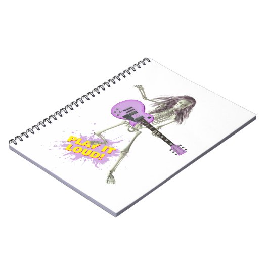 Carnet Play It Loud!  (Côté gauche)