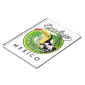 Carnet Playa Balandra Mexique logo rétro (Côté gauche)