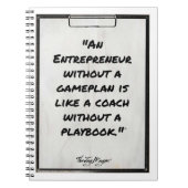 Carnet "Playbook" (Devant)