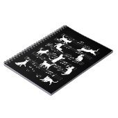 Carnet Playful Cats Funny Musicien Chat propriétaire Humo (Côté gauche)