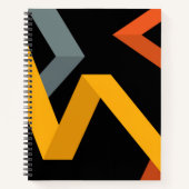 Carnet PLayful, dynamique, moderne, urbain (Devant)
