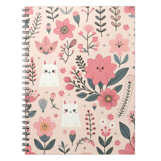 Carnet Playful Floral Friends Notebook
