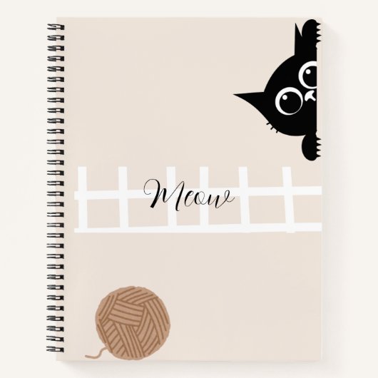 Carnet Playful Kitty Notebook (Devant)