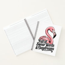 Plein de gros mots et de rêveries Flamant rose drô