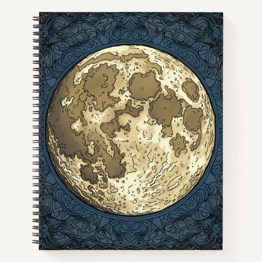 Carnet Pleine lune (Devant)