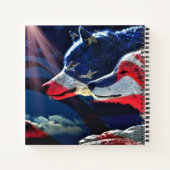 Carnet Pleine lune Wolf Wolf (Dos)