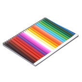 Carnet Plis de tissu multicolore abstrait (Côté gauche)