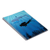 Carnet Plongée de requin Plongée plongée (Côté Droit)