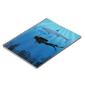 Carnet Plongée de requin Plongée plongée (Côté gauche)