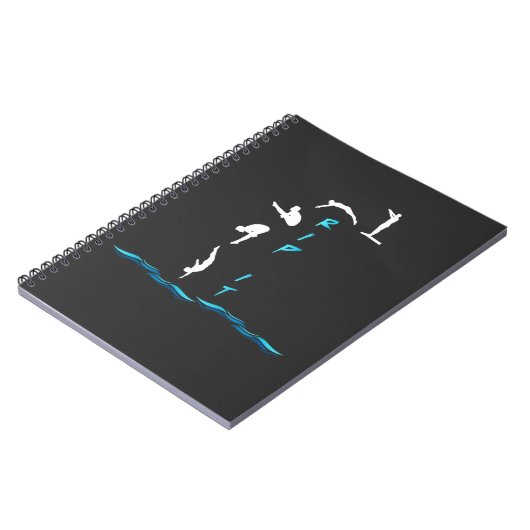 Carnet Plongée Springboard Plate-forme de saut Sport (Côté gauche)