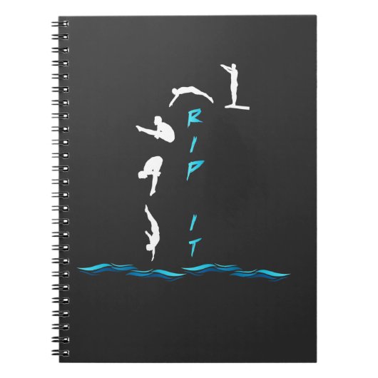Carnet Plongée Springboard Plate-forme de saut Sport (Devant)