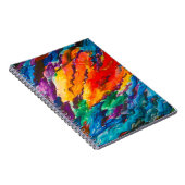 Carnet plonger profondément dans l'inconnu abstrait, l'ar (Côté Droit)