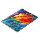 Carnet plonger profondément dans l'inconnu abstrait, l'ar (Côté gauche)