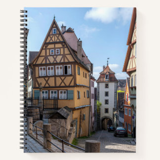 Carnet Plönlein à Rothenburg ob der Tauber, Allemagne