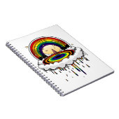 Carnet Pluie arc-en-ciel (Côté Droit)
