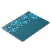 Carnet Pluie bleue (Côté gauche)