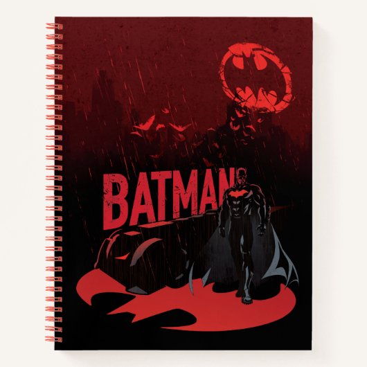 Carnet Pluie de Batman Crimson (Devant)