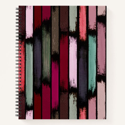 Carnet Pluie de couleurs 3 (Devant)