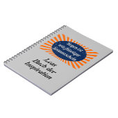 Carnet Pluie de soleil liquide avec noms (Côté gauche)