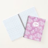 Carnet Plum Motif de silhouette de palmier hawaïen ID1093 (Intérieur)