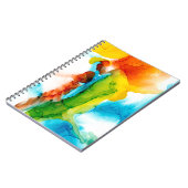 Carnet Plume primaire - aquarelles (Côté gauche)