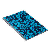 Carnet PLUMÉRIE DE L'ÎLE (Bleu x 2) (Côté Droit)