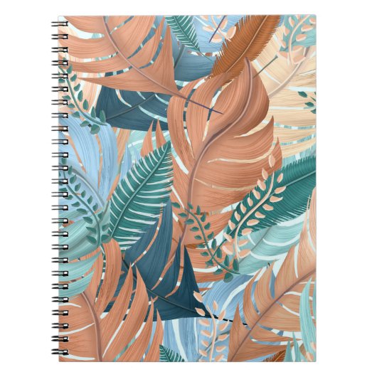 Carnet Plumes de Boho (Devant)