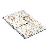 Carnet Plumes de Capteurs de Rêves (Côté Droit)