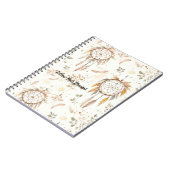 Carnet Plumes de Capteurs de Rêves (Côté gauche)