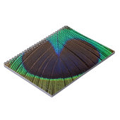 Carnet Plumes de paon (Côté gauche)