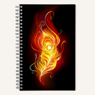 Carnet Plumes de paquetage de feu