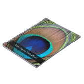 Carnet Plumes de paquetage personnalisées (Côté gauche)