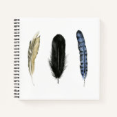 Carnet Plumes douces I (Devant)