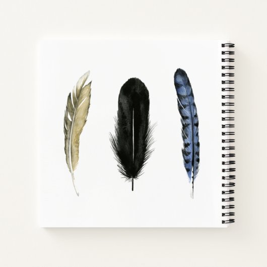 Carnet Plumes douces I (Dos)