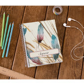 Carnet Plumes et herbe, coutume