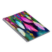 Carnet Plumes et perles (Côté Droit)