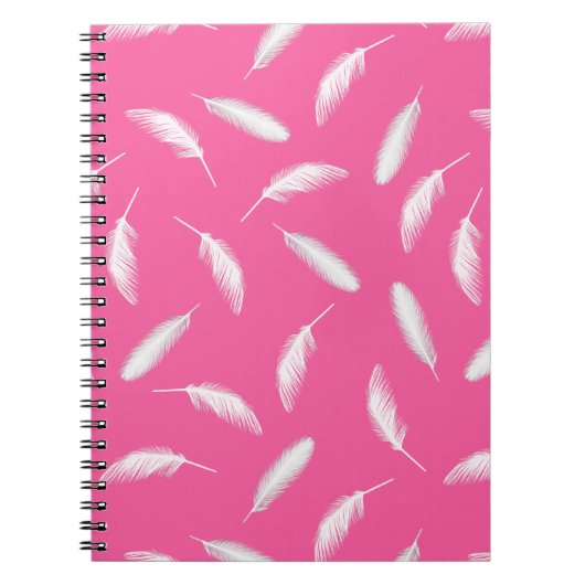 Carnet Plumes motif (Devant)