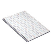 Carnet Plumes motif (Côté Droit)