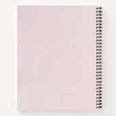 Carnet Plus d'auto-amour grand ordinateur portable Spiral (Dos)