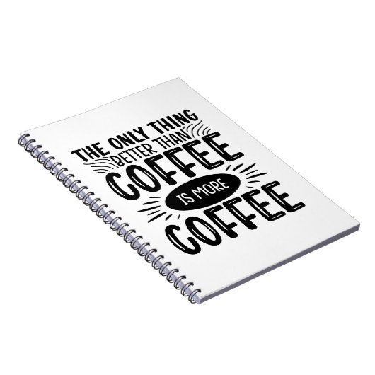 Carnet Plus de café (Côté Droit)