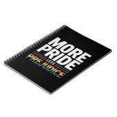 Carnet Plus de fierté moins de préjugés Mois de la fierté (Côté gauche)