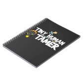 Carnet Plus docile humain minuscule - professeur ou maman (Côté gauche)